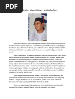 Download Description About Ustad Jefri AlbuQori by Putra Septian Permana SN155458198 doc pdf
