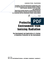 Protection of the Environment From Ionising Radiation