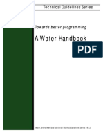Water Handbook Unicef