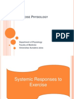 K - 30 Systemic Responses To Exercise (Fisiologi)