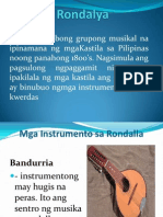 Rondalya Instrument