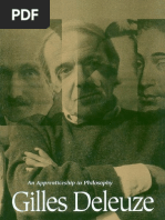 Michael Hardt Gilles Deleuze an Apprenticeship in Philosophy 19932