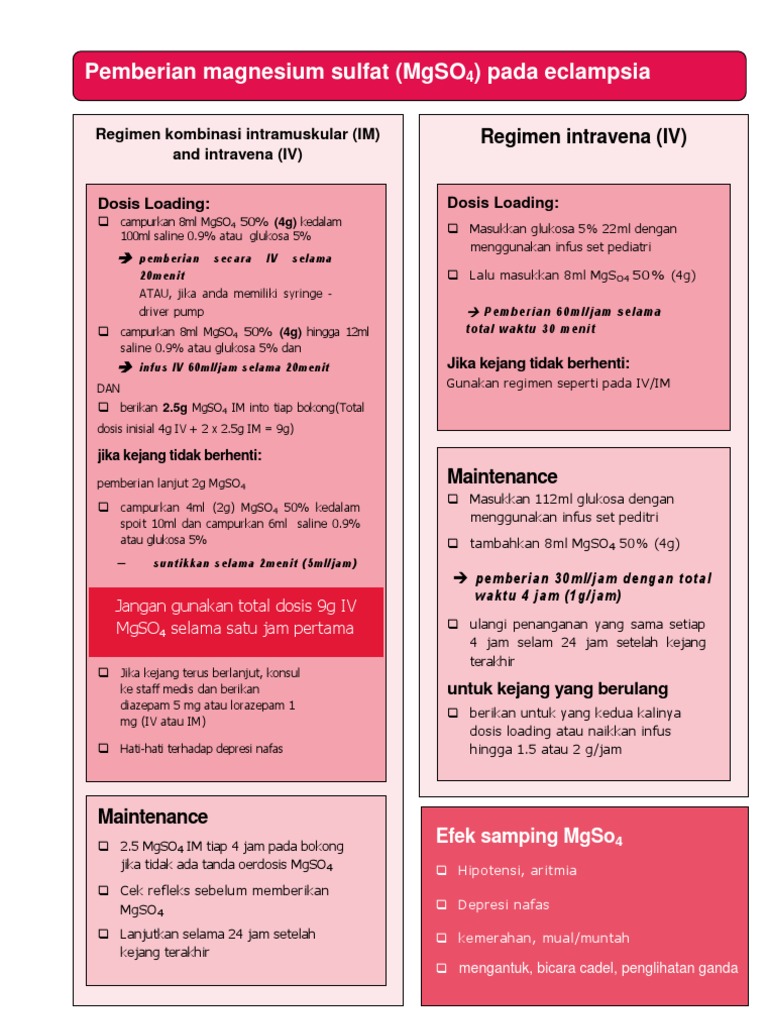 Management of Severe Pre Eclampsia and Eclampsia | PDF