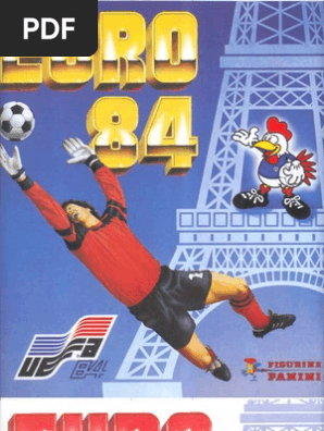 Panini Euro 1984