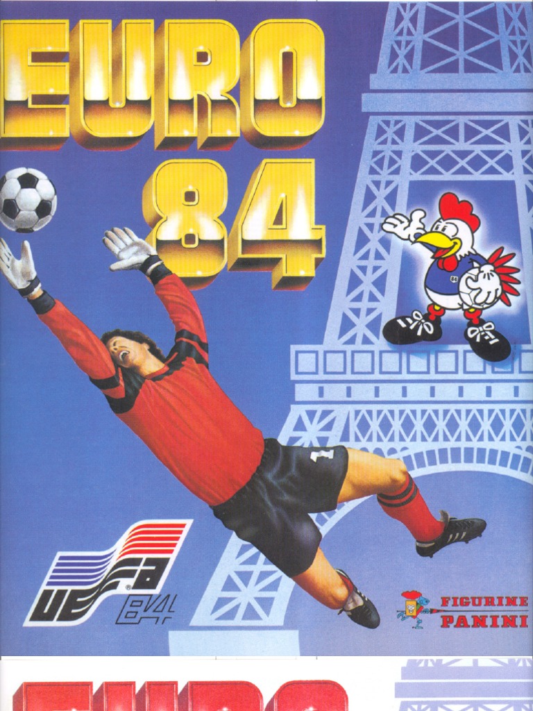 Autocollants Panini EURO 84 – Espagne 1984 – Lots 207 à 210 – Neufs – Épuisés