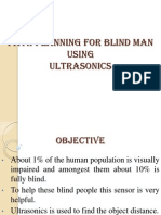 Path Planning For Blind Man Using Ultrasonics