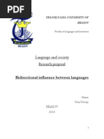 1 RESEARCH Sociolinguistics