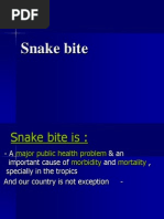 Community Medicine Presentations - Snakebite