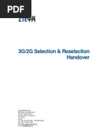 3G2G Selection & Reselection Handover - BOOK