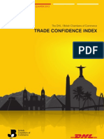 DHL/BCC Trade Confidence Index Q2, 2013