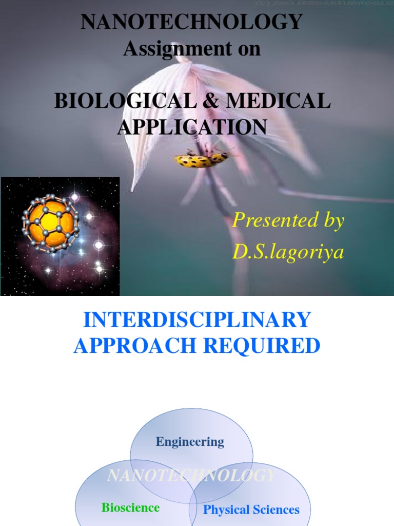 Nanotechnology Application in Biology and Medicen | PDF