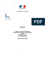 Notice BAC 2013 PDF