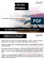 El mapa no es el territorio. Elimina barreras mentales. 