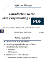 2578930 Introduction to the Java Programming