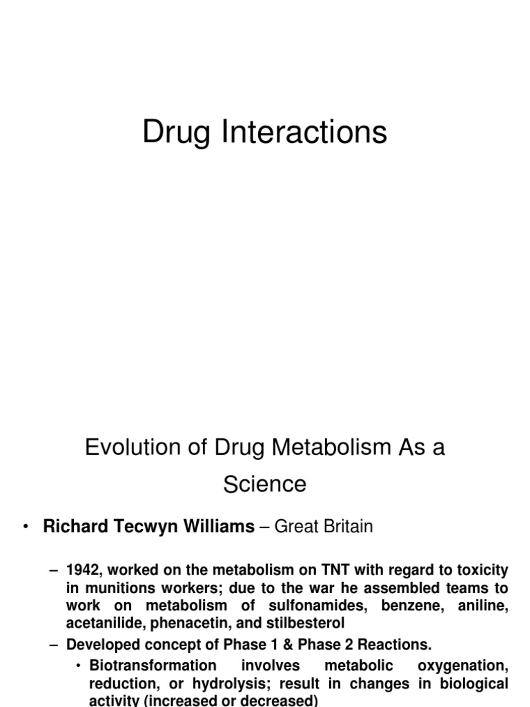Cytochrome P450 in Drug Metabolism | PDF | Cytochrome P450 | Drug ...