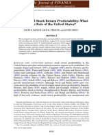 International Stock Return Predictability: What Is The Role of The United States?