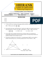 Triangle geometry theorems and proofs