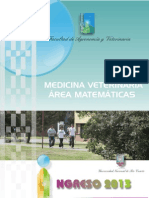 Modulo Matematica Veterinaria 2012