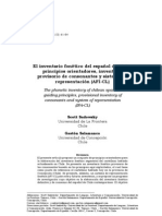 El inventario fonético del español de Chile