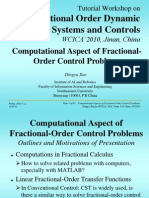 Fractional Order Dynamic Systems and Controls