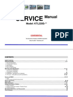 KTL220S-Xx Service Manual