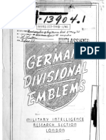 German Divisional Emblems (1944)