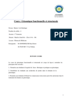 Cours_Génomique fonctionnelle et structurale_Drs GONEDELE & TIAN BI