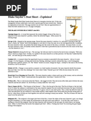 Beat Sheet