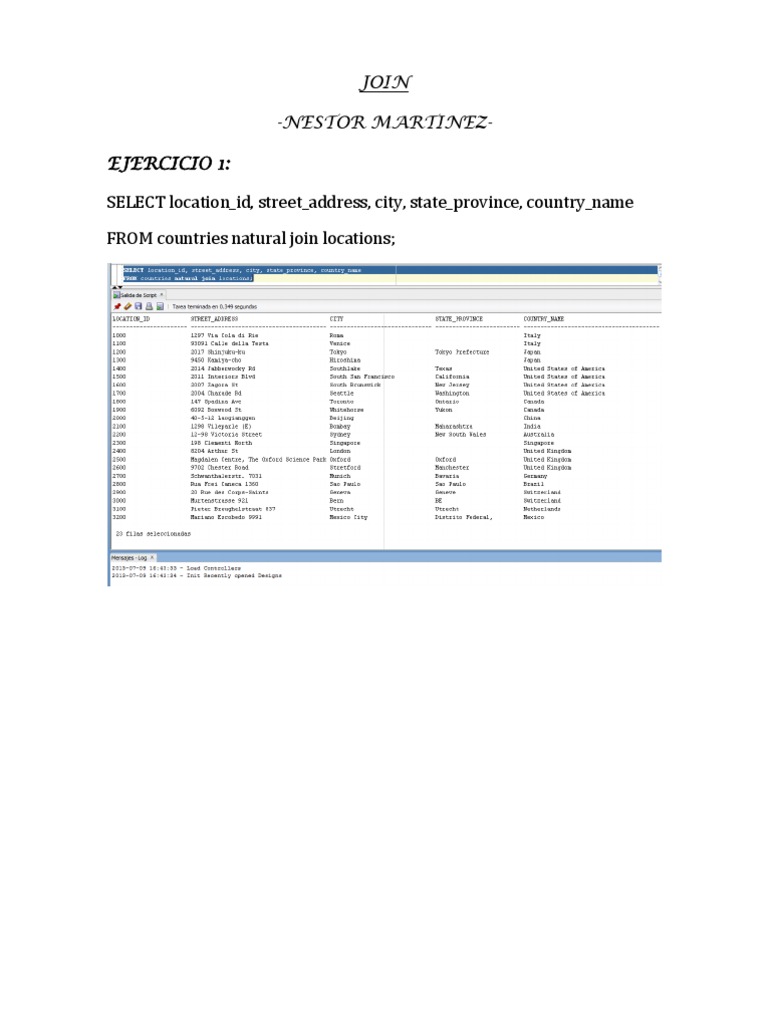 SQL Exercises for Employee Management | PDF