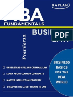 MBA Fundamentals Business Law