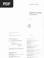 CARVALHO, JOSÉ. Cidadania no Brasil - O Longo Caminho