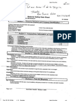 Bonderite 1994 Makeup - Msds