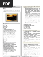 Caderno de Questoes Exame de Selecao 2012 Integrado