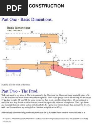 Crossbow Construction 1999