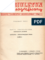 Biuletyn Geograficzny 1952 Nr 01