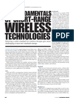 The Fundamentals of Short-Range Wireless Technology