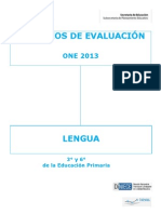 Criterios de Lengua 3º Y 6º Primaria