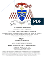 Apostolic Lines of Tau Joannes I Eveque de Philadelphia