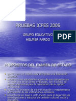 Pruebas Icfes 2005