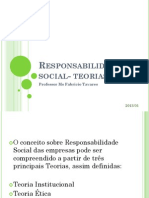 Responsabilidade Social - Teorias