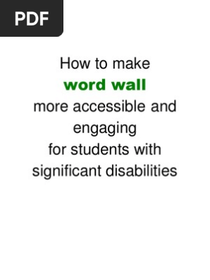 word wall