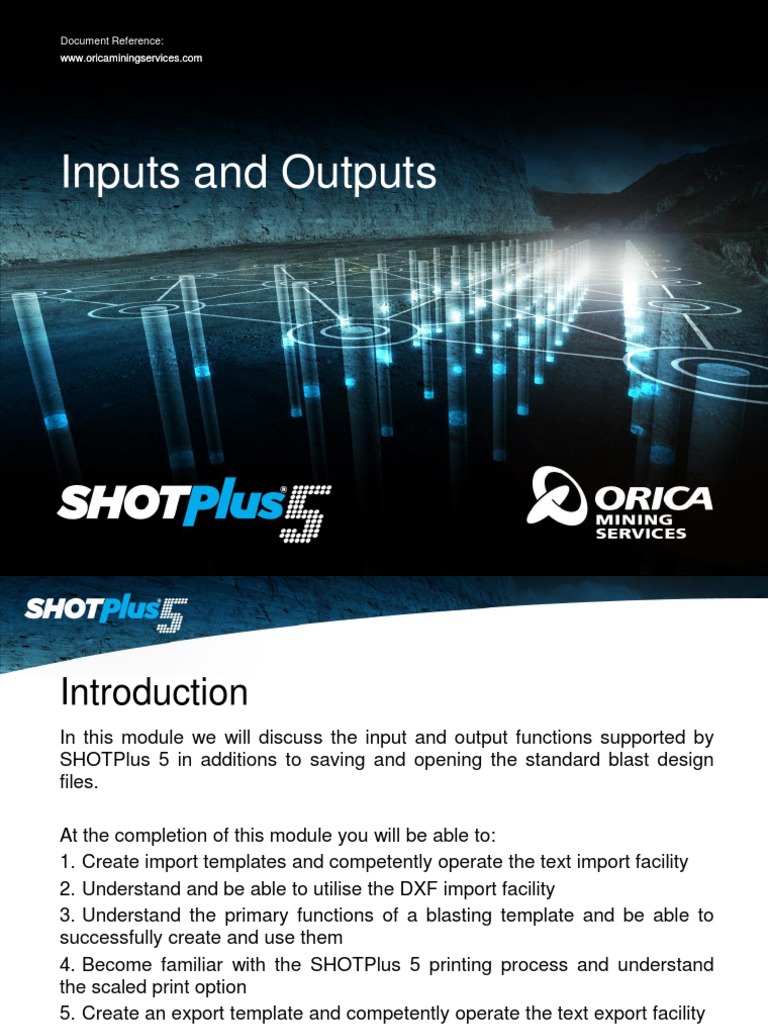 01 004 Pres Inputs and Outputs | PDF
