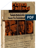 Fallaci, Oriana - Entrevista Con La Historia