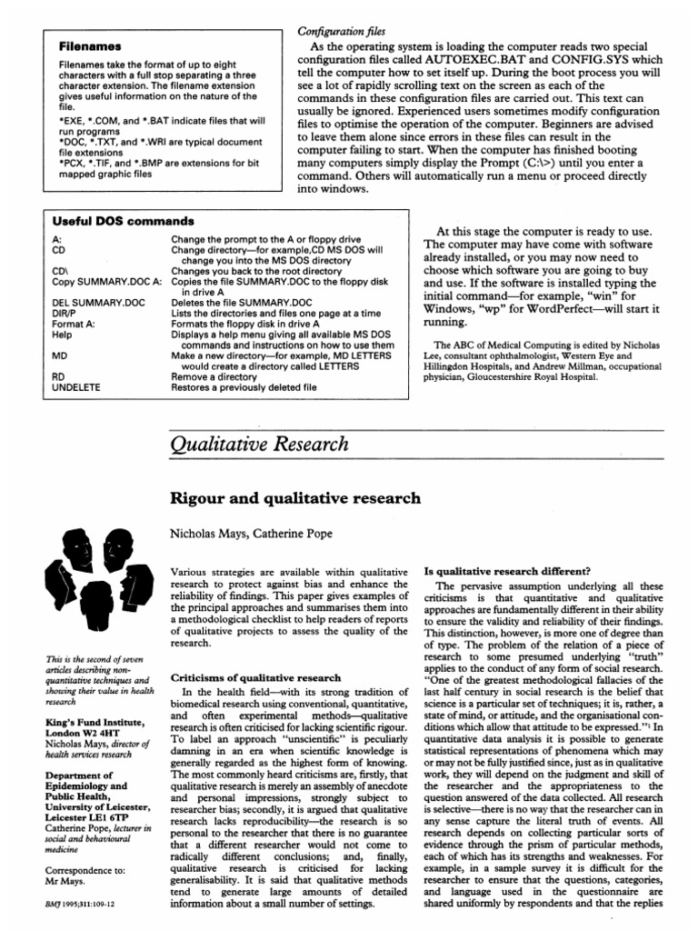 Observational Studies | PDF | Computers