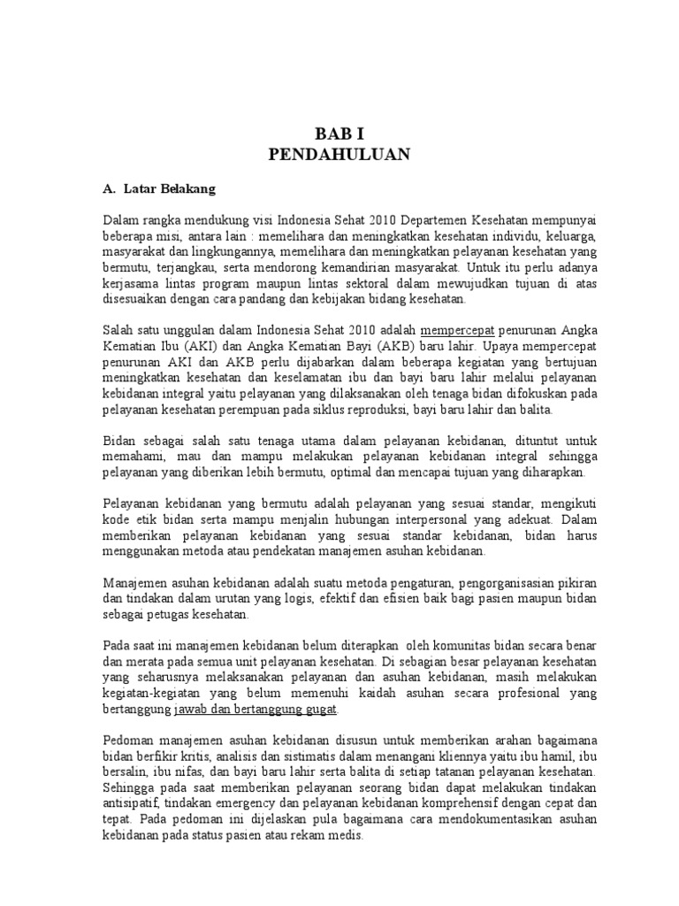 Pedoman Manajemen Kebidanan Revisi Klp1 12 Agust