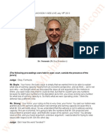 Jackson V AEG Live Transcripts of July 18th DR Peter Formuzis (PH.D in Economics)