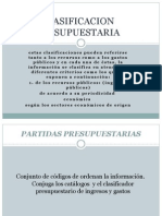 Partidas Presupuestarias