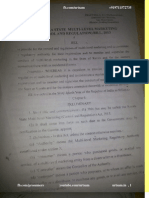 The Kerala State Multi-Level Marketing ( Control and Regulation) Bill , 2013 ~ via Bharat Lodaya - +919846166613