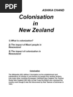 Colonisation Assignment