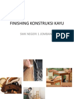 Finishing Konstruksi Kayu